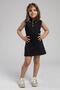 Tia Girl's Dress Navy Blue - 2