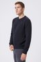 Newdwade Men's O Neck Sweatshirt Brown - 3