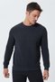 Newdwade men's crew neck sweatshirt anthracite melange - 2