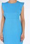 فستان بدون أكمام مزين بكشكشة على الكتف - 4