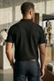Men's Polo Collar Half Zipper Pique T-Shirt - 2
