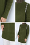 Gülseli Stone Embellished Hijab Knitwear Tunic - 6