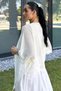 Gülseli Openwork Front-Tie Knitwear Cardigan - 4