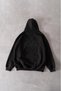 Rhinestones Goth Oversize Hoodie - 6