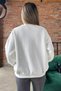 Crew Neck Oversize Women's Sweatshirt - 4