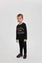 Flynn boys' sweatpants, black. - 2