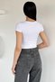 Women's V-Neck Lycra Basic Body Blouse - 4