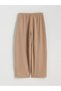 Trendy Picks from Kübra Butik: Textured Women's Pants with a Waist Cord - 7