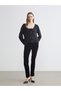 Trendy Picks from Kübra Butik: Slim-Fit Velvet Women's Pants