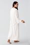 Ecru Viscous Maternity Dressing Gown Nightwear Set - 12401 - 3