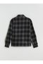 Comfortable Fit Long Sleeve Checkered Embroidered Men's Shirt Jacket from Uzg Store for Style Enthusiasts - 7