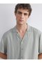 I Standart Fit Cuban Roba Collar Short Sleeve Men's Shirt from Freezen Store - 7