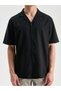 I Standart Fit Cuban Roba Collar Short Sleeve Men's Shirt from Freezen Store - 4