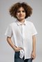 Alexandre boys' short sleeve shirt - white