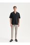 I Standart Fit Cuban Roba Collar Short Sleeve Men's Shirt from Freezen Store - 3