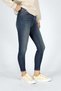 Jaycee High-Waisted, Slim-Fit, Narrow Leg Blue Women's Jeans - 4