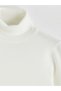 TWO MT SHOP QUALITY LCW Vision Ecru Boat Neck Women's Knit Sweater - 6