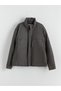 Quality Pieces from Çelebi Store Regular Fit Stand Collar Men's Coat - 7