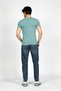 London Regular-Waist Slim Tapered Blue Men's Jeans - 2