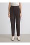 Alita City Lcw Vision Brown Carrot Cut Women's Pants with a Difference - 3