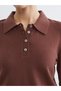 Women's Triko Sweater with Turn-Down Roba Collar for Style Seekers from Uzg Store - 4