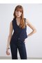 I V Stitch Women's Plain Vest from Freezen Store