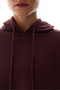 Brown Oversized Hooded Sweatshirt - 3