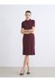 Trendy Picks from Kübra Butik: Yoke Detail, A-Line Cut, Modal-Blend Dress