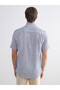 I Standart Fit Short Sleeve Striped Men's Shirt from Freezen Store - 5