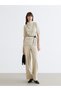Trendy Picks from Kübra Butik: Blouse with a Mock Neck and Waist Belt - 3