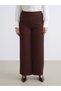 LCW EVERYDAY Brown Crinkle Straight, Slim, and Wide-Leg Women's Pants—The ALITA CITY Difference - 2