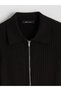 Trendy Picks from Kübra Butik: Off-the-Shoulder Corded Fabric Knit Dress - 7