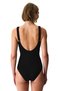 Black Moriah Textured Swimsuit - 3