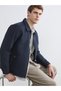 Men's Quilted Jacket with a Roba Collar and Regular Fit from Freezen Store