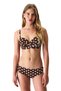 Puantiyeli Dot Lotus Bikini Üstü - 5