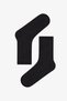 3 Pairs of Cotton Self-Patterned Socks - 3