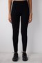 Black Warm Seamless High Waist Leggings - 2