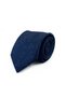 Navy Blue Paisley Pattern Classic Tie with Handkerchief Kk13123 - 8