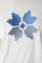 Cute Snowflake Fuzzy Kırık Beyaz Sweatshirt - 4