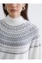 A Women's Embroidered Knit Sweater with a Mock Neck for Fashion-Conscious Women from UZG STORE - 4