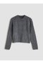 From UZG STORE: A Women's Fuzzy Knit Sweater with a Stand-Up Collar for Fashion-Conscious Women - 6
