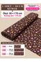 100% Cotton Patterned Poplin Fabric - Floral - (50×170cm)