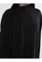 Quality Pieces from Çelebi Store Shawl Roba Collar Scarf Detailed Gathered Blouse - 8