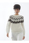 Zero Roba Collar Embroidered Women's Knitwear Sweater for Style Enthusiasts from Uzg Store - 2