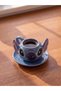 Popular Cartoon Character-Themed Ceramic Coffee Cup with Figurine, 100 ml
