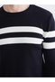 I Sıfır Roba Yaka Striped Men's Knitwear Sweater from Freezen Store - 4