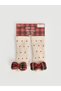 Trendy Picks from Kübra Butik: Girl Baby House Socks with Bow Detail - 4