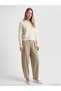 TWO MT SHOP QUALITY LCW Vision Ecru Oval-Neck Women's Knit Sweater - 2