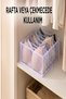 2-Piece Set: 31-Compartment Drawer Organizer and Clear Bra Organizer - 6