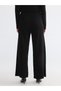 LCW Modest Black Knit Straight-Leg Standard & Regular Wide-Leg Women's Pants, Featuring the ALITA CITY Touch - 4